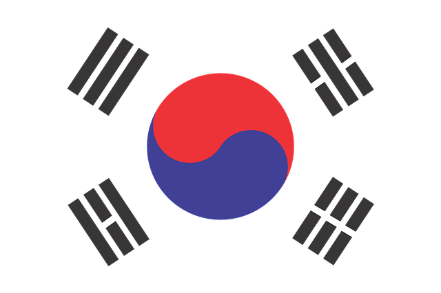 jižní korea vlajka